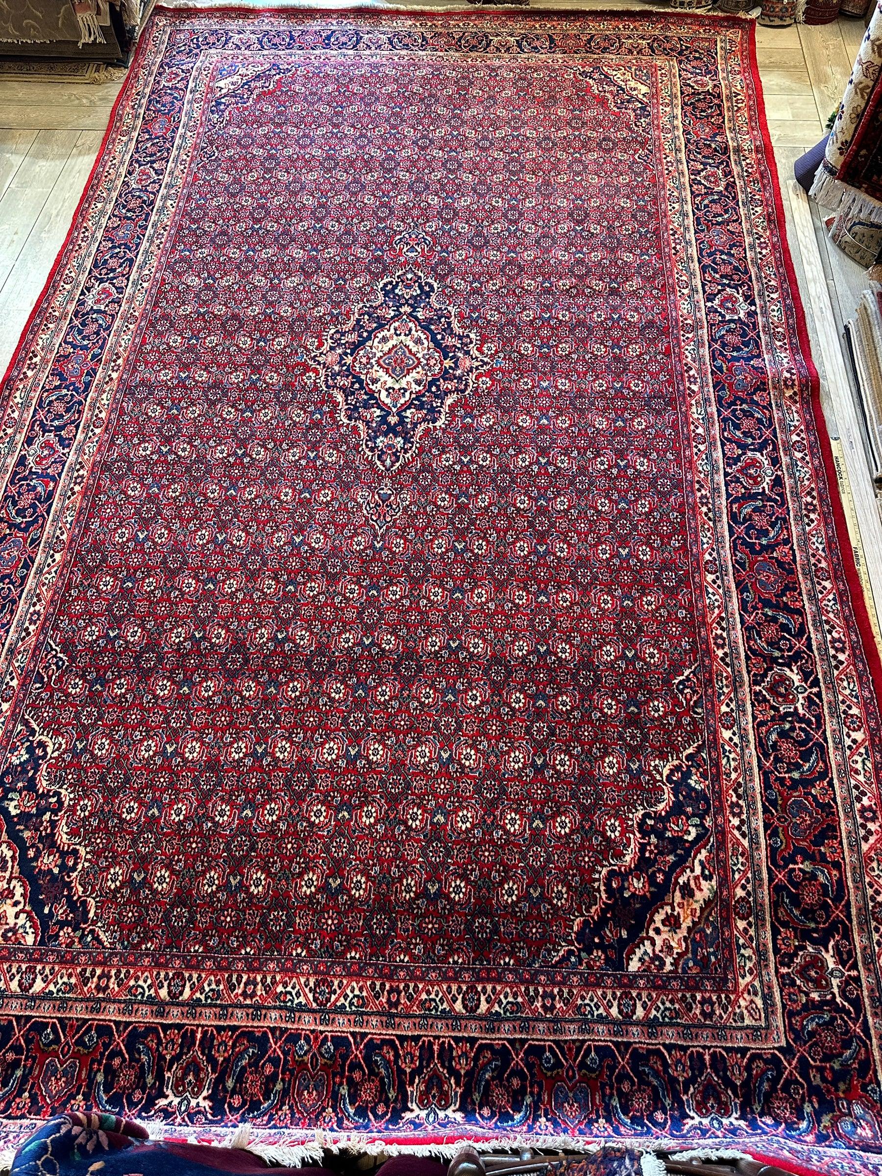 Fine Vintage Persian Mood Rug 8’7” x 14’1”