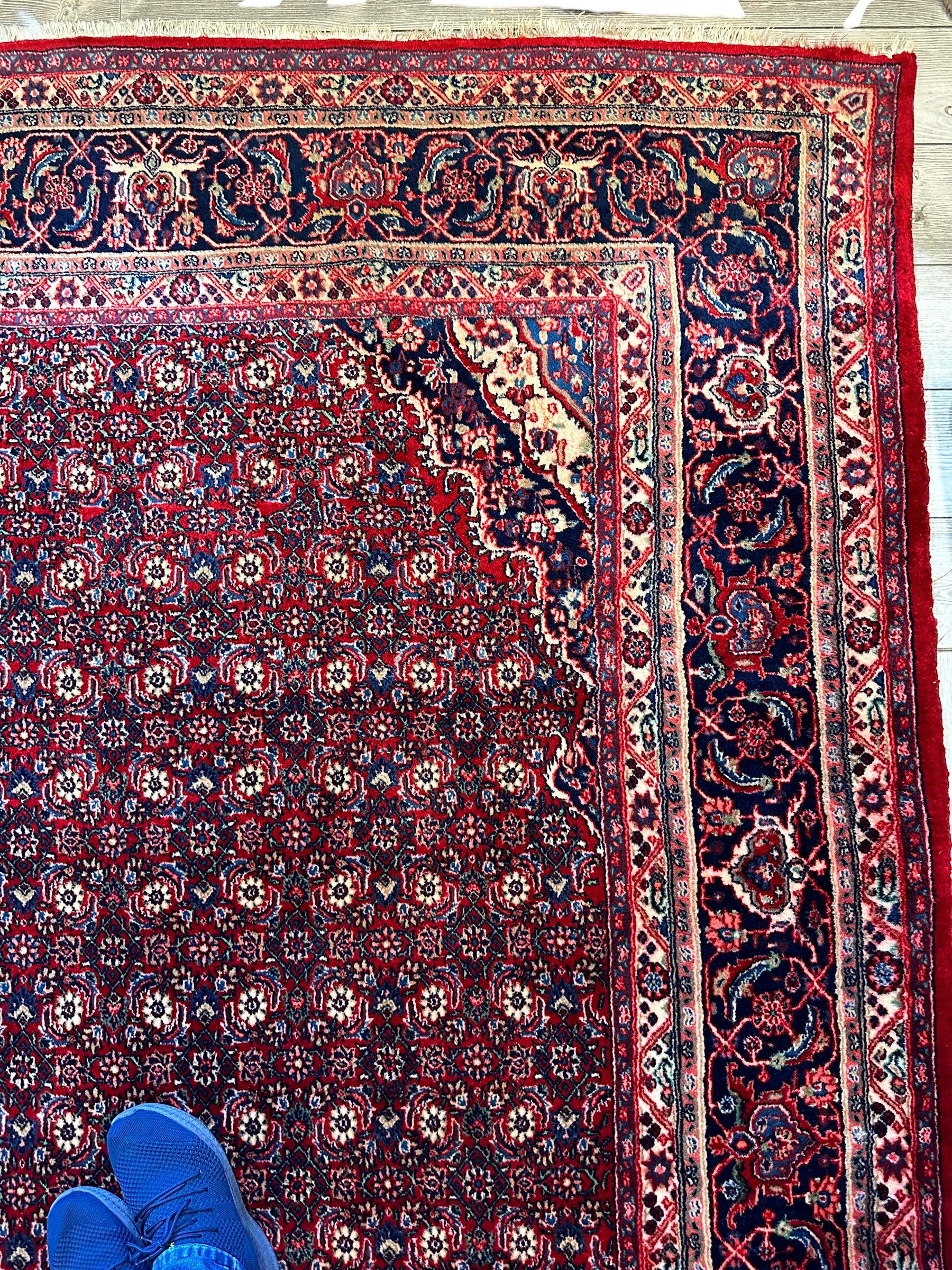 Fine Vintage Persian Mood Rug 8’7” x 14’1”