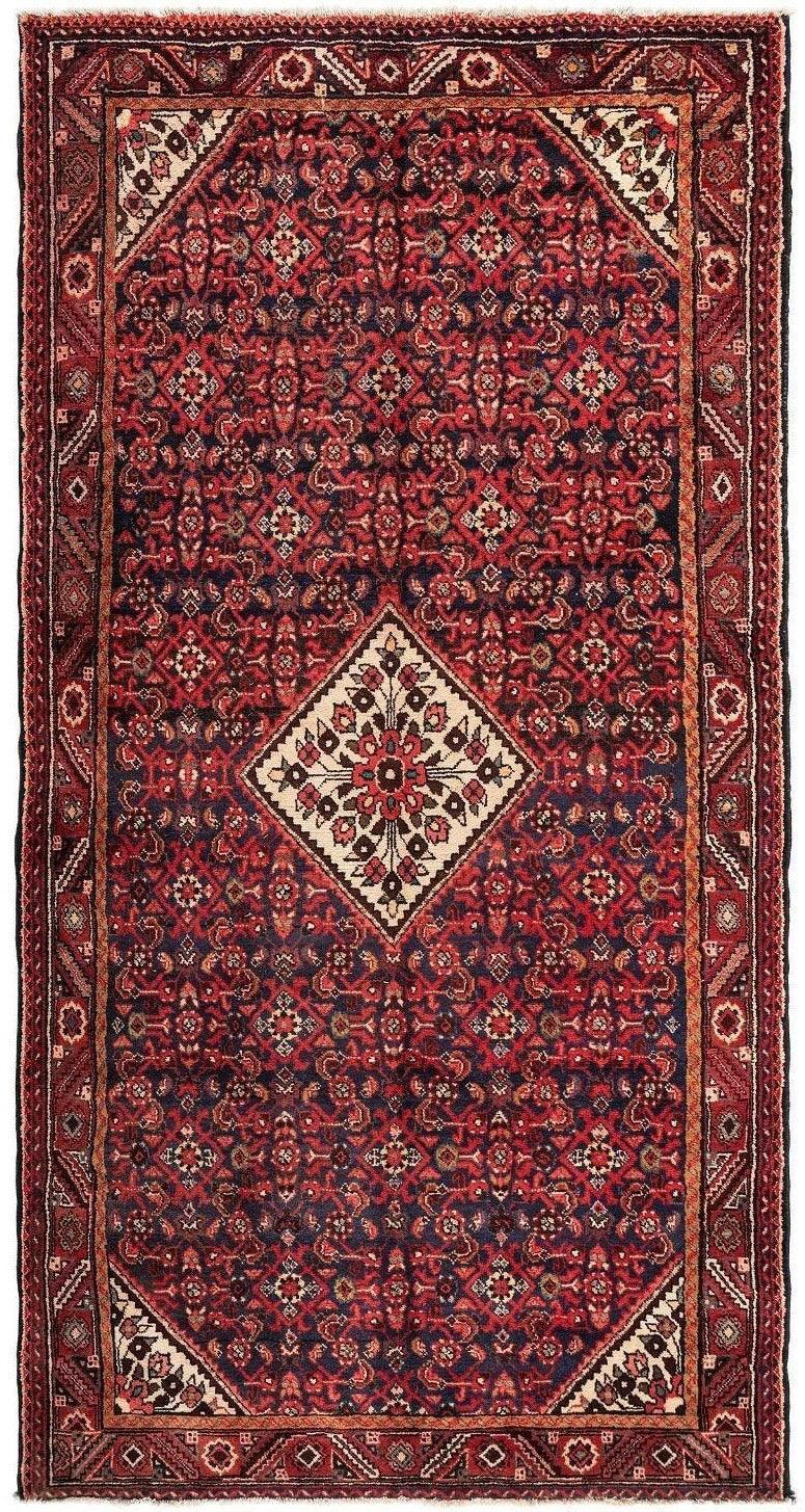 Fine Vintage Zagheh Persian Area Rug 10'4'' x 5'5''