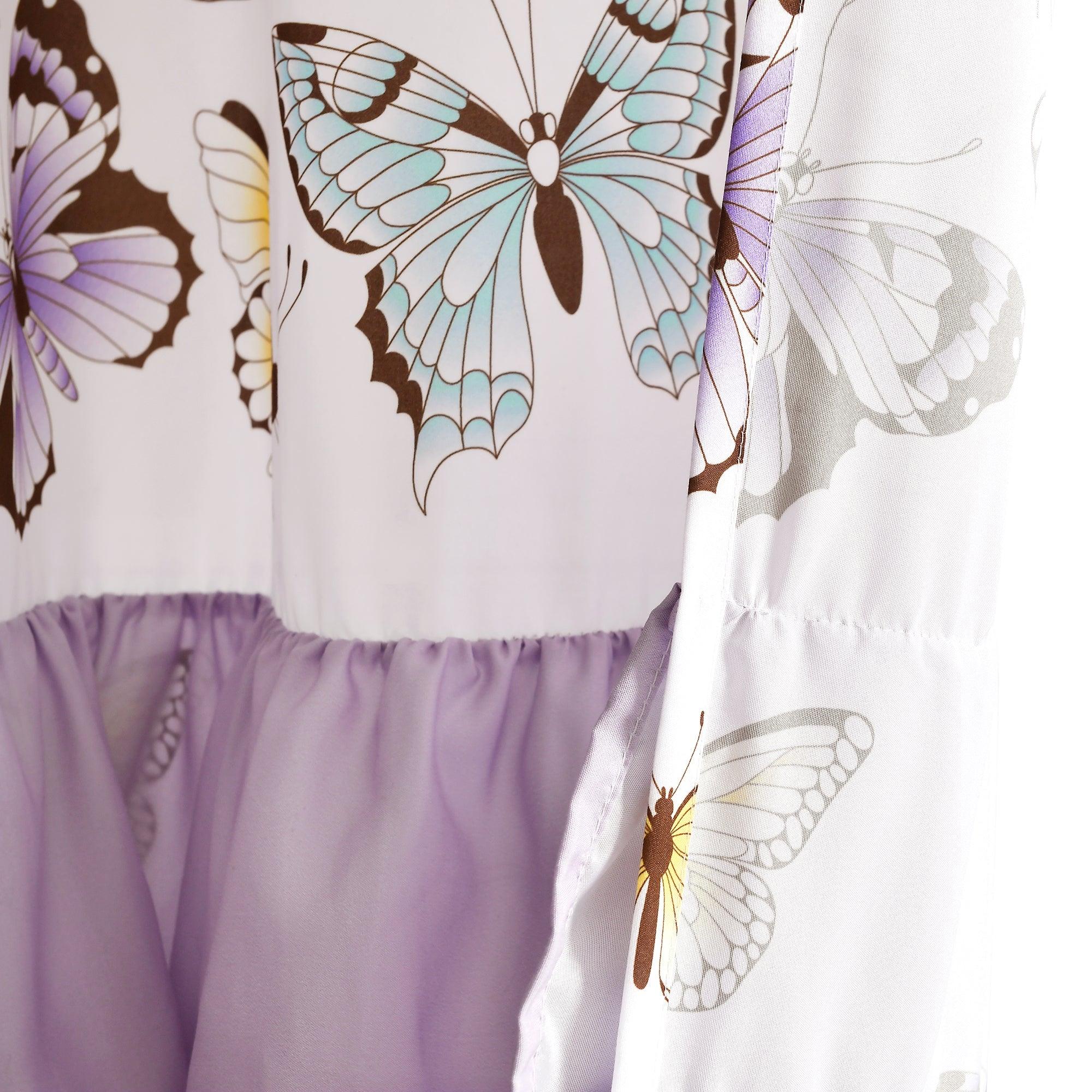 Flutter Butterfly Shower Curtain