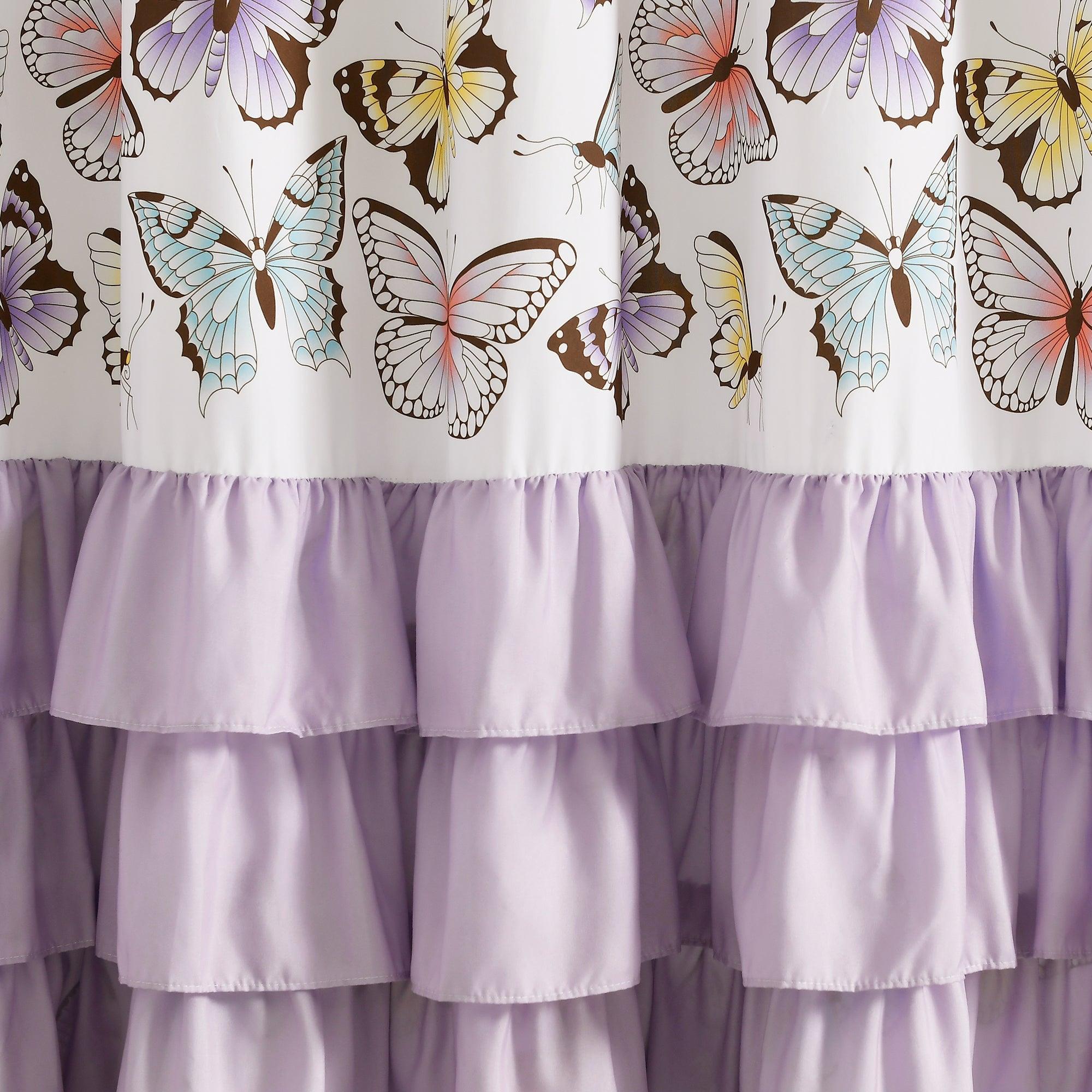 Flutter Butterfly Shower Curtain