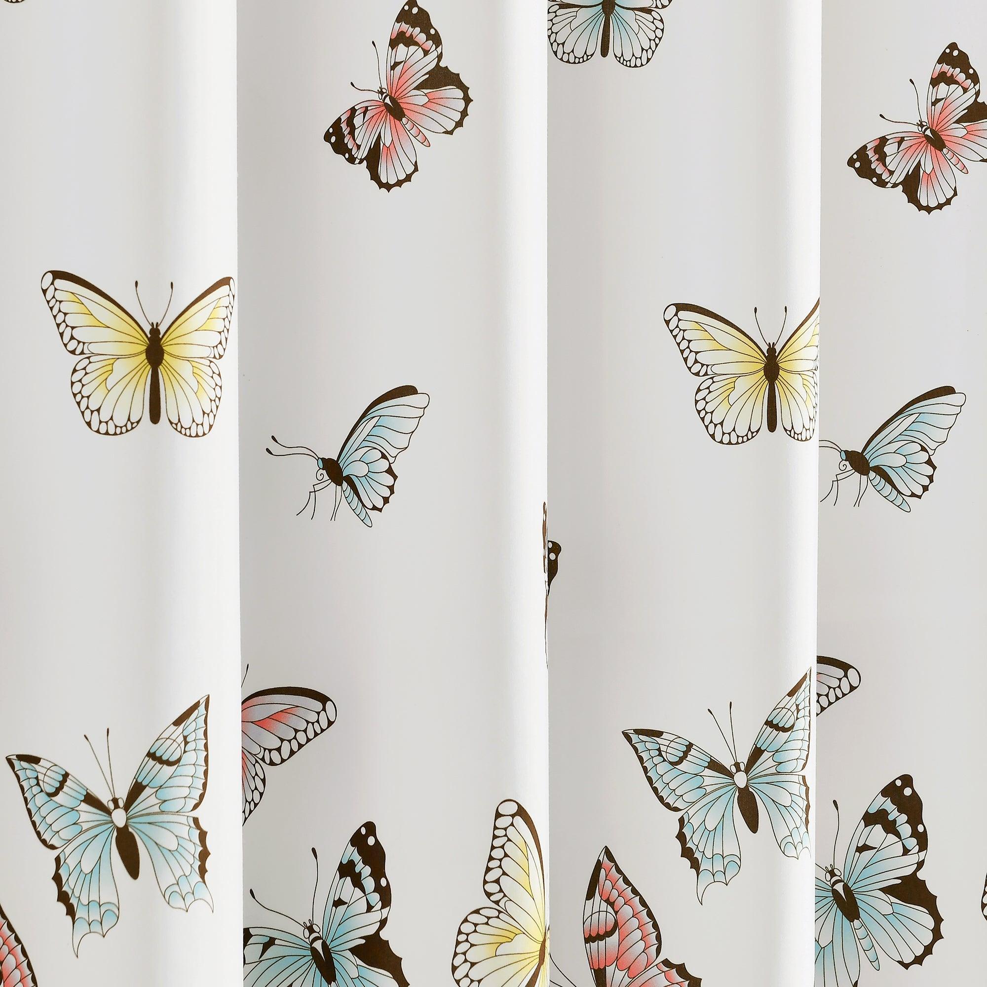 Flutter Butterfly Window Curtain Set