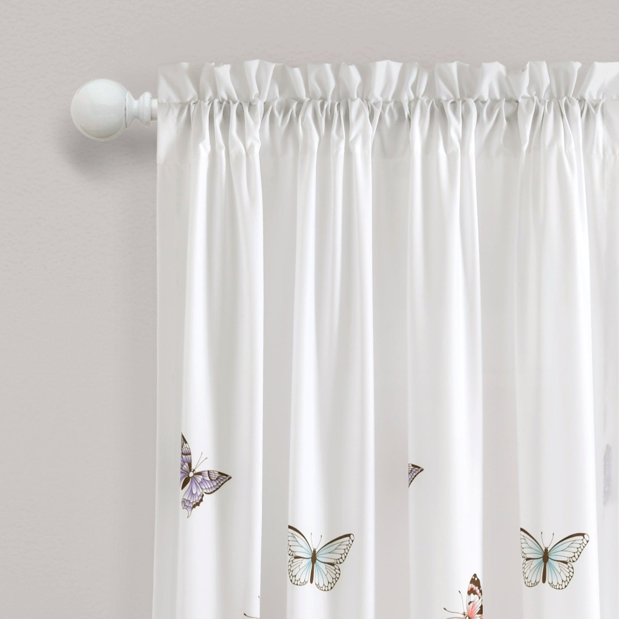 Flutter Butterfly Window Curtain Set