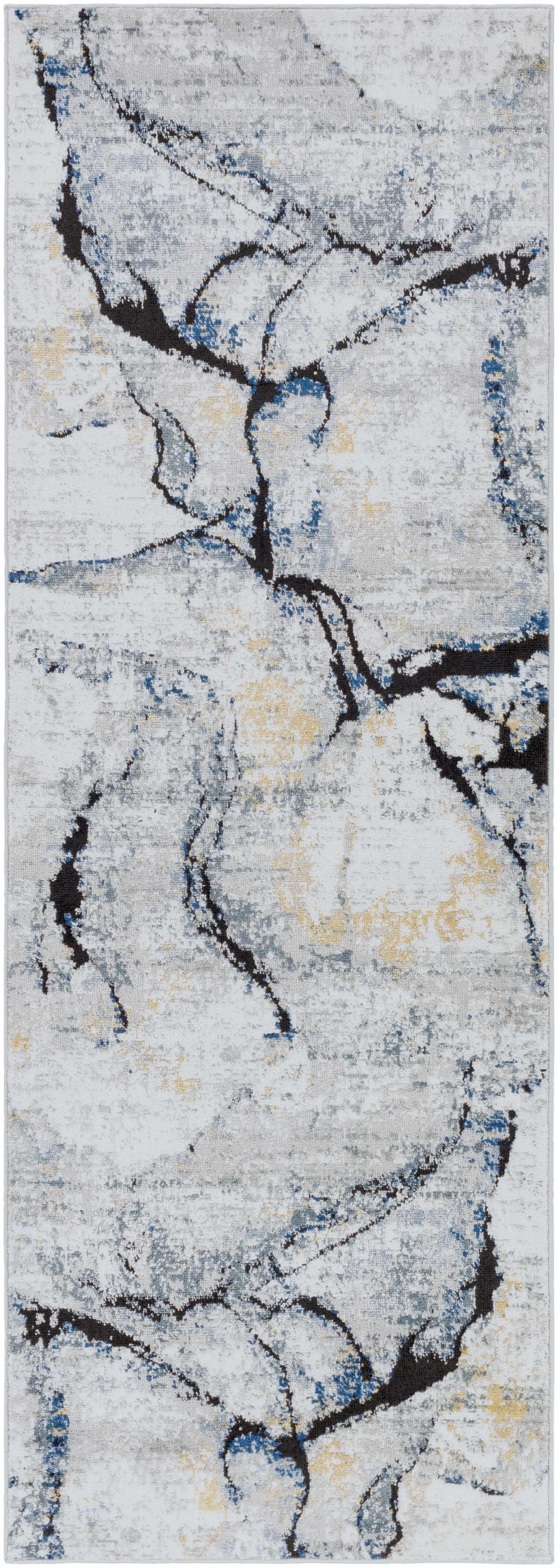 Fremantle Gray Marble Rug