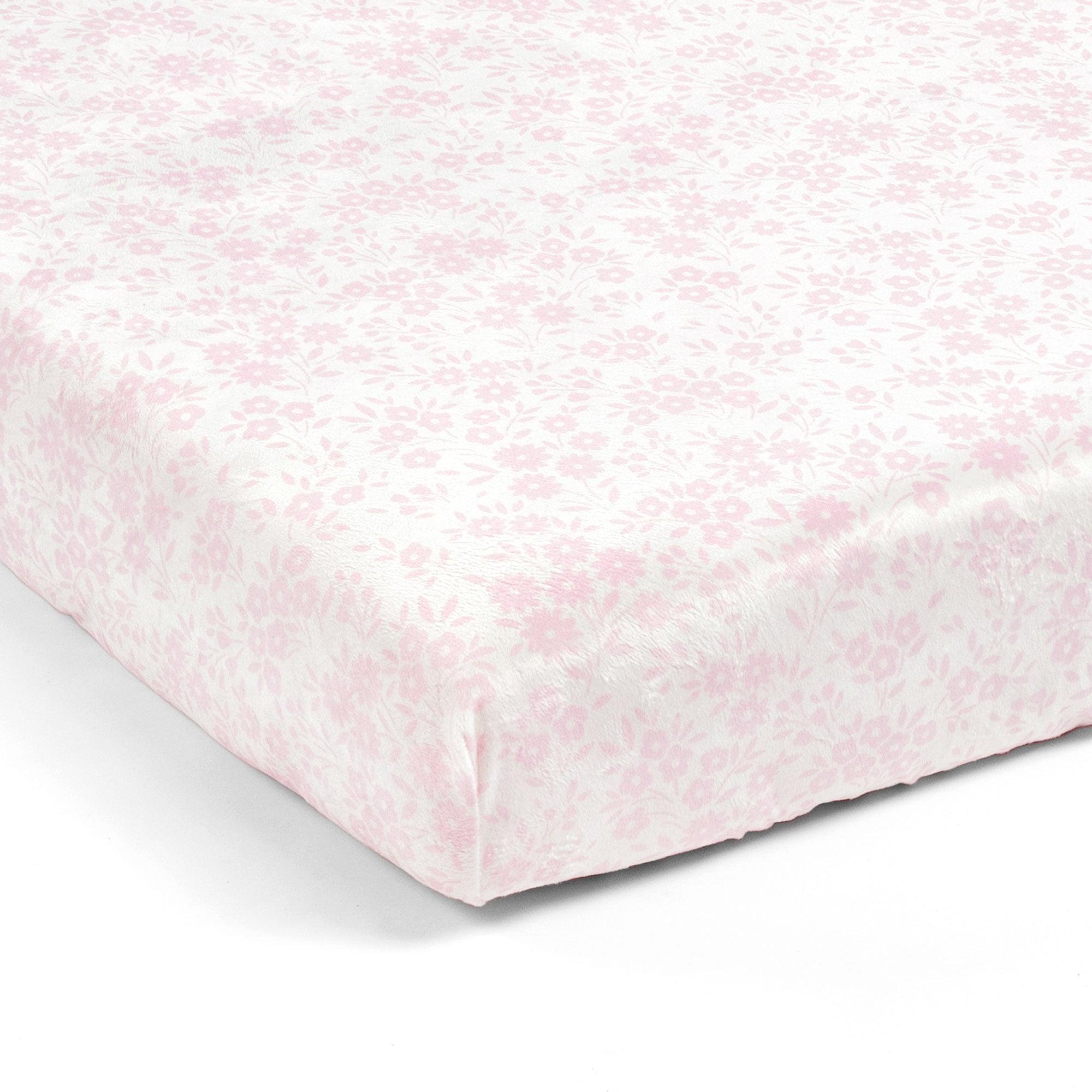 Garden Of Flowers Soft & Plush Fitted Crib Sheet