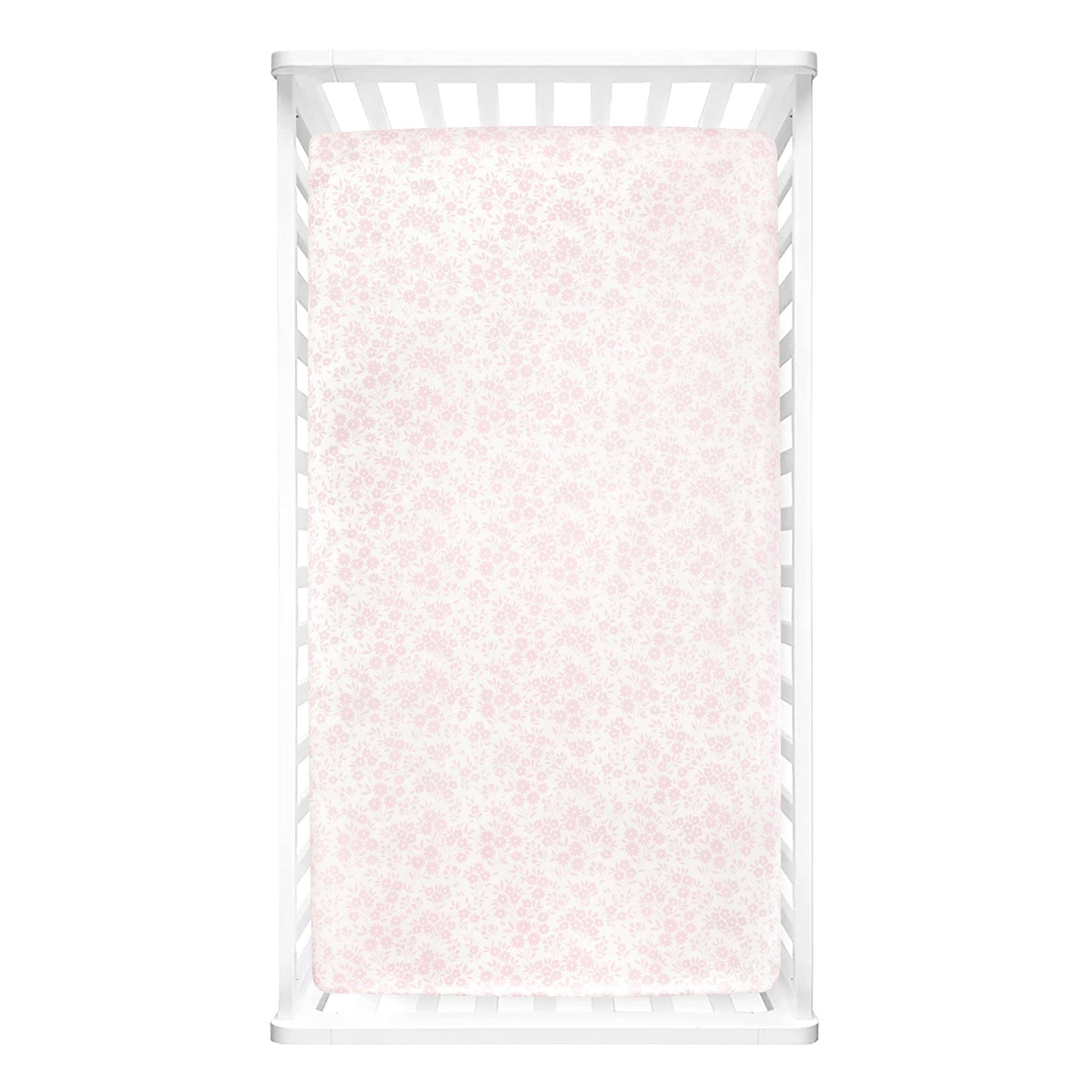 Garden Of Flowers Soft & Plush Fitted Crib Sheet