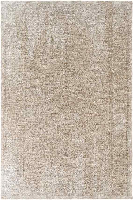 Genni Traditional Dark Brown Area Rug