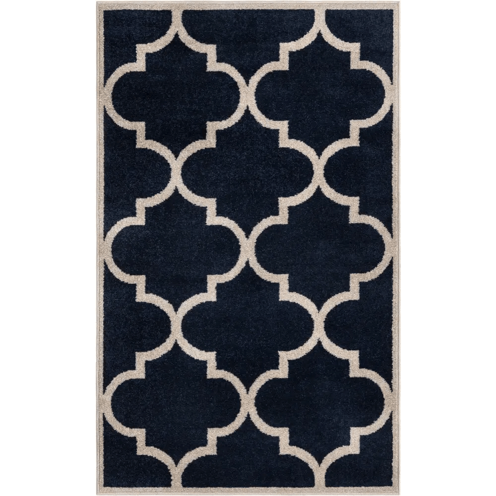 Geometric austin trellis rug