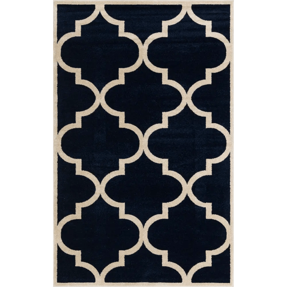 Geometric austin trellis rug