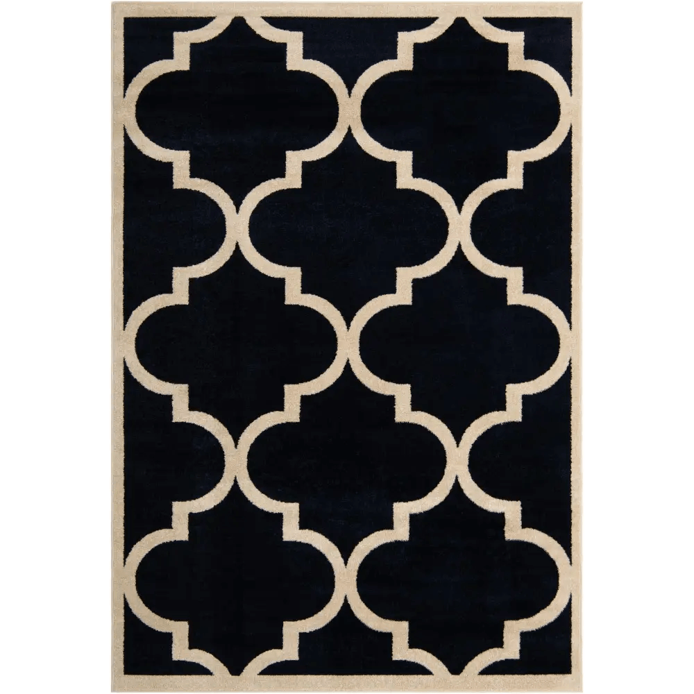 Geometric austin trellis rug