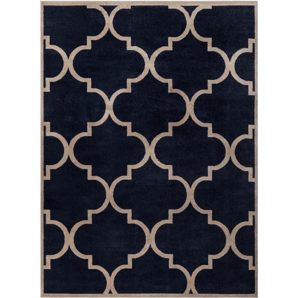 Geometric austin trellis rug