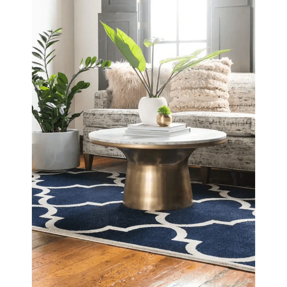 Geometric austin trellis rug