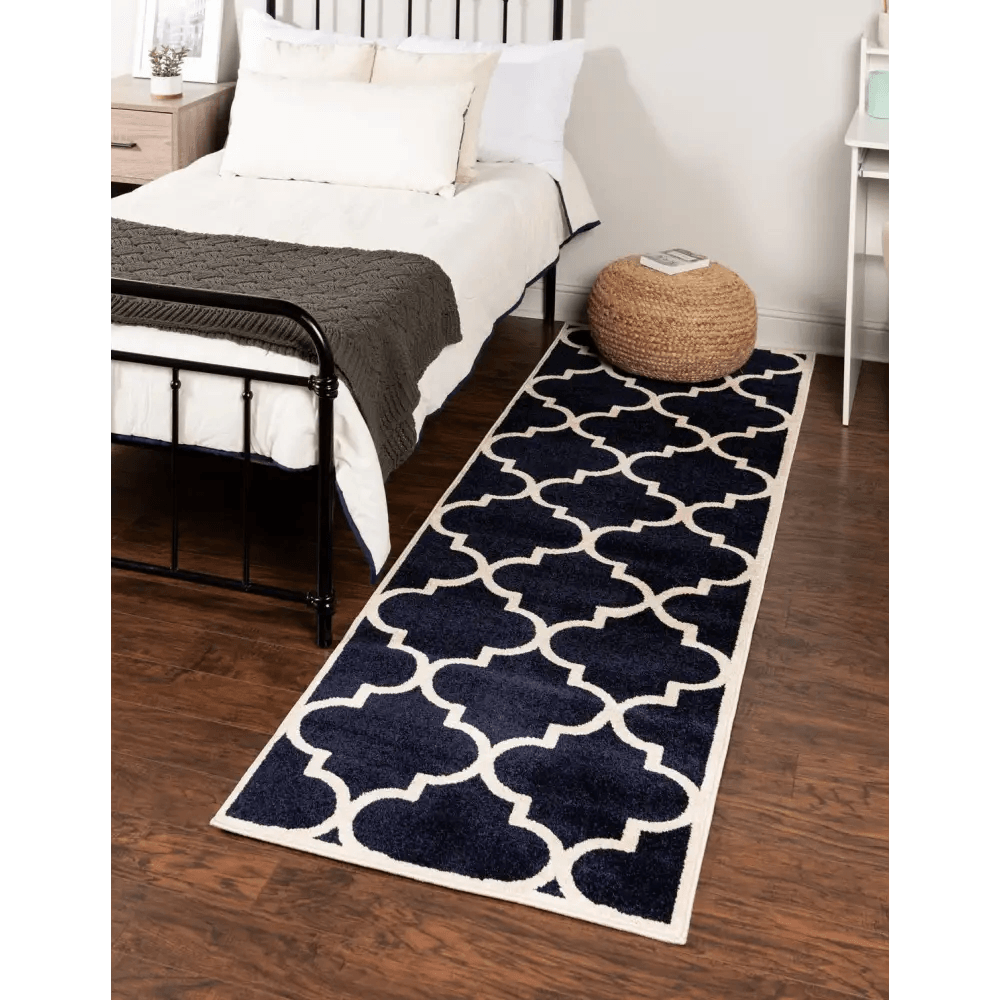 Geometric austin trellis rug