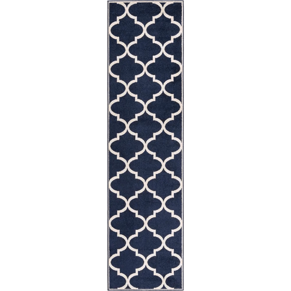 Geometric austin trellis rug