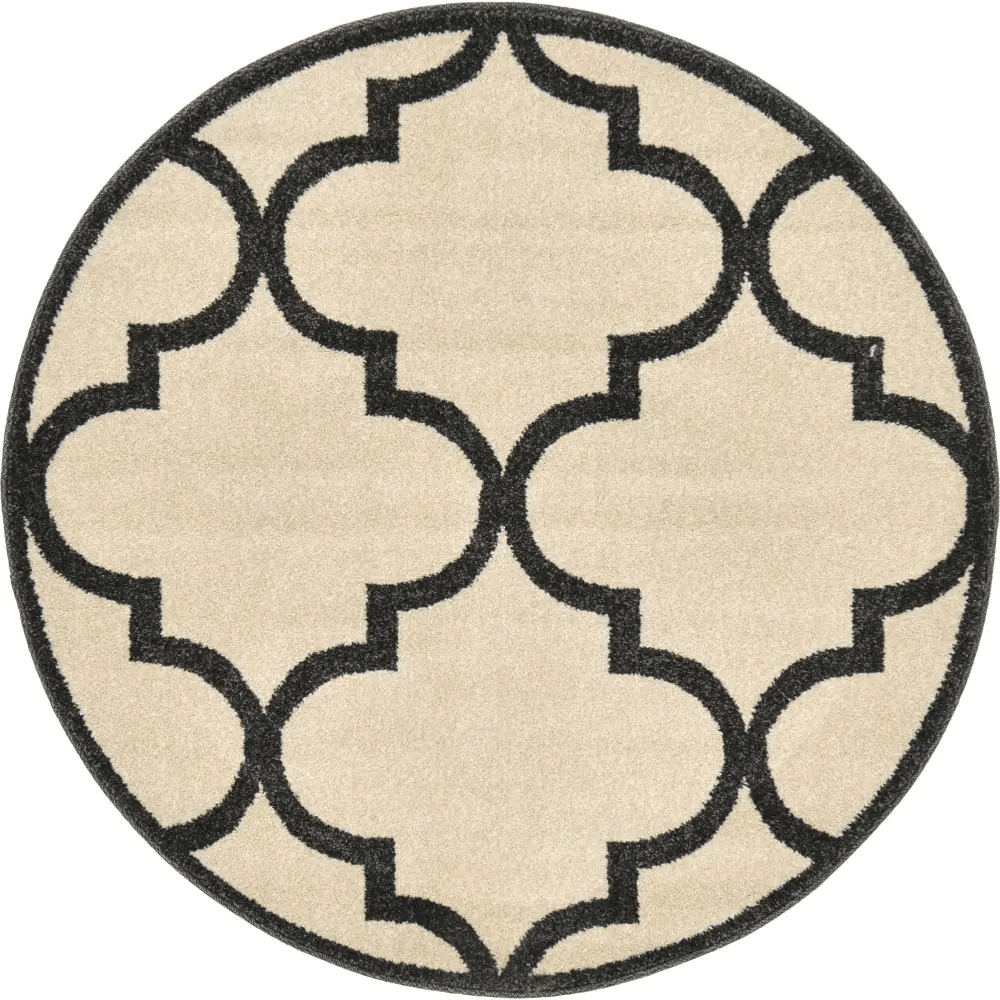 Geometric austin trellis rug