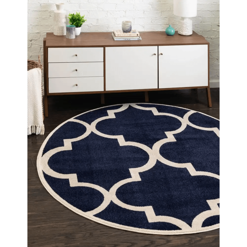 Geometric austin trellis rug