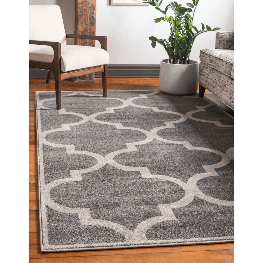 Geometric austin trellis rug