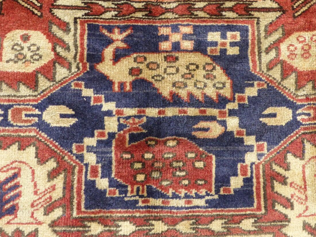 Gorgeous Vintage Hamadan Meshkin Runner Rug Runner 4x10 Ft