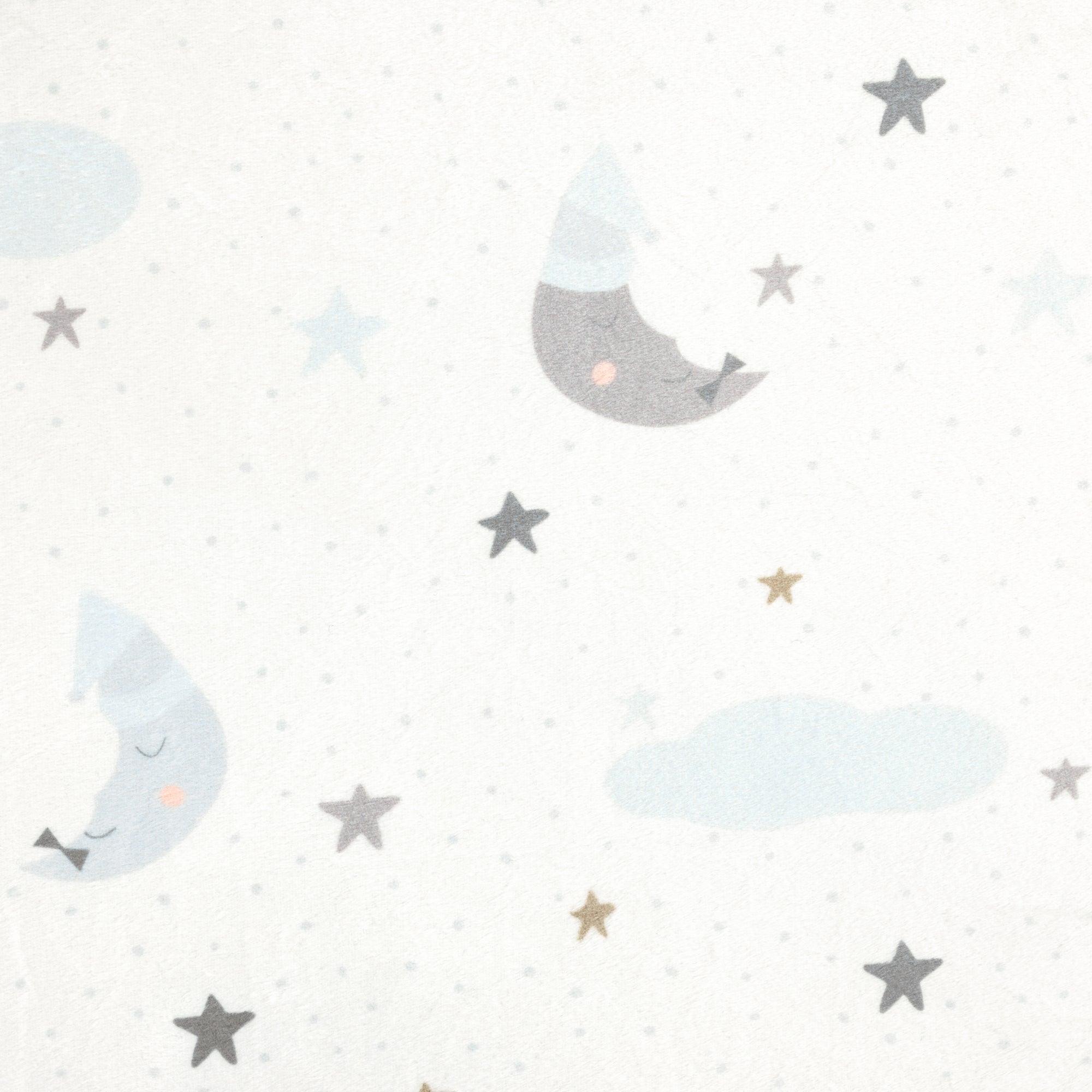 Goodnight Little Moon Soft & Plush Fitted Crib Sheet