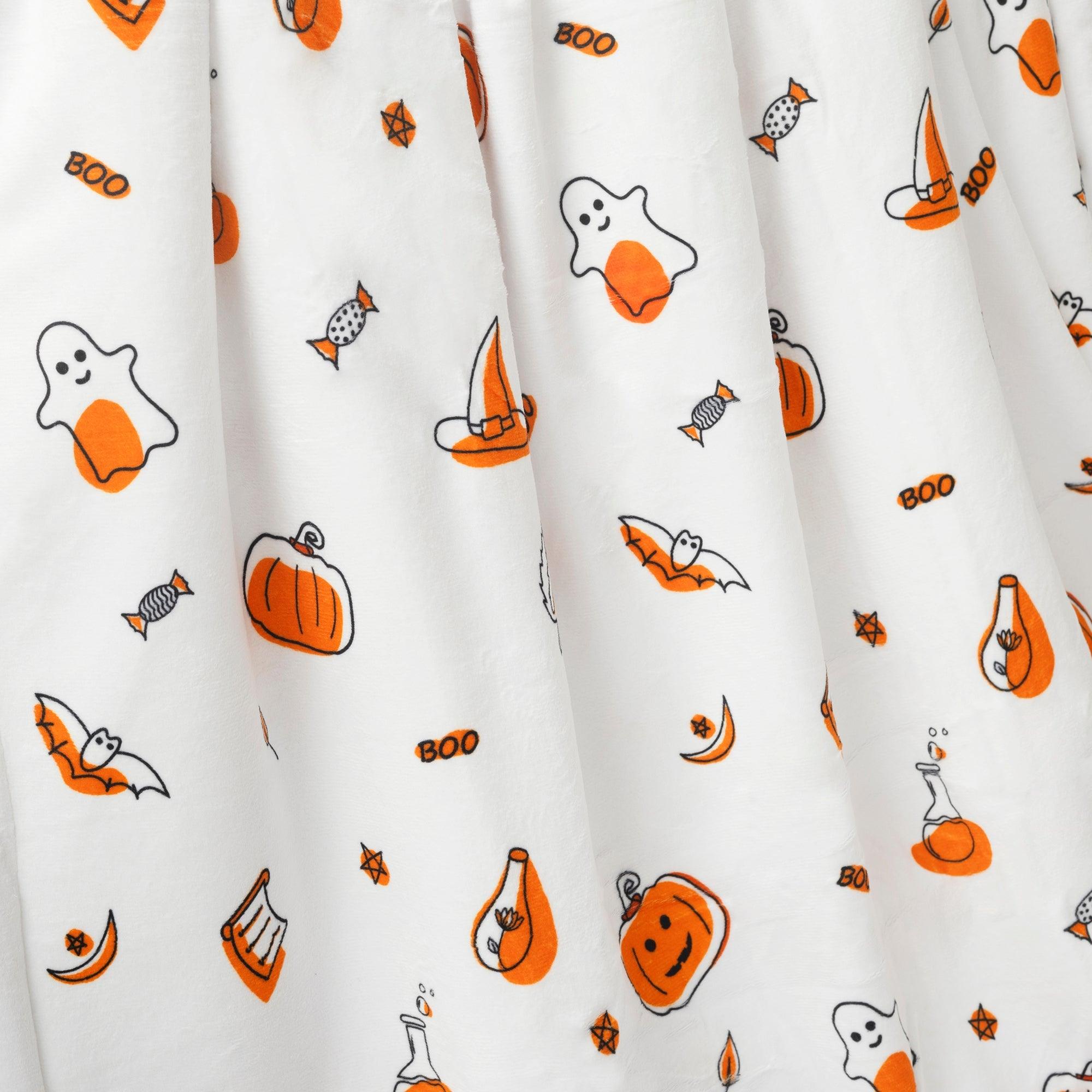 Halloween Lullaby Sherpa Baby Blanket