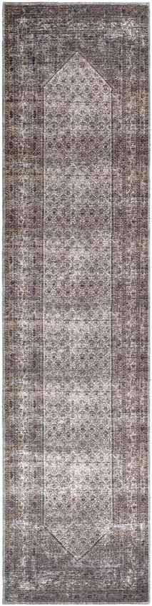 Hayri Traditional Dark Red Washable Area Rug