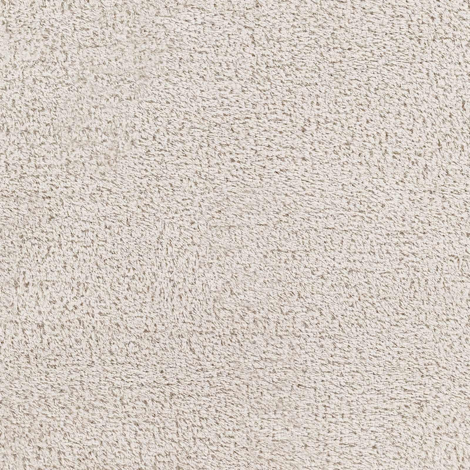 Heavenly Solid Beige Plush Rug