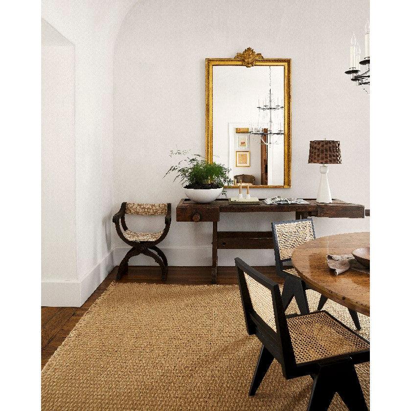 Hendy Solid and Border Brown Area Rug