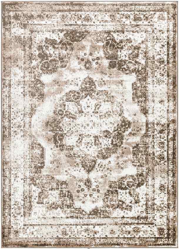 Hubert Traditional Tan Area Rug