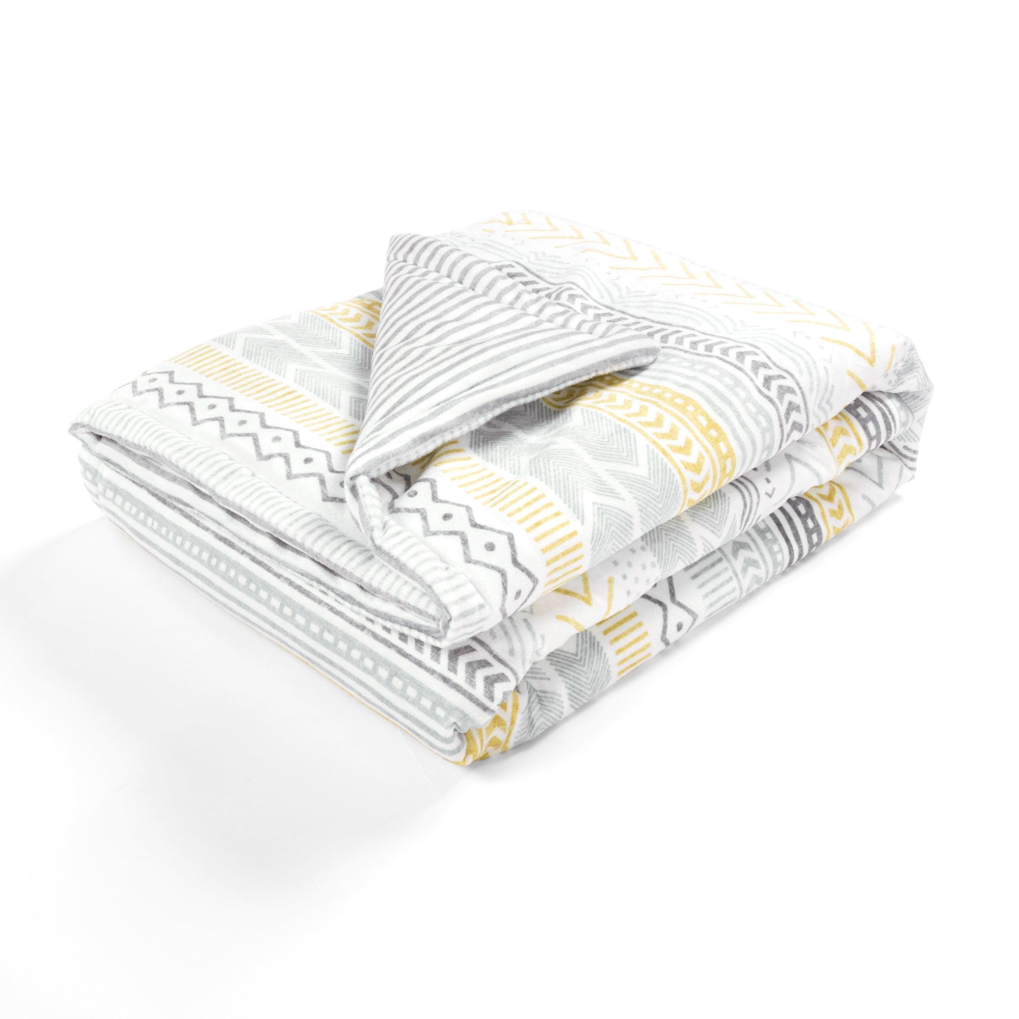 Hygge Geo Reversible Soft & Plush Oversized Baby Blanket