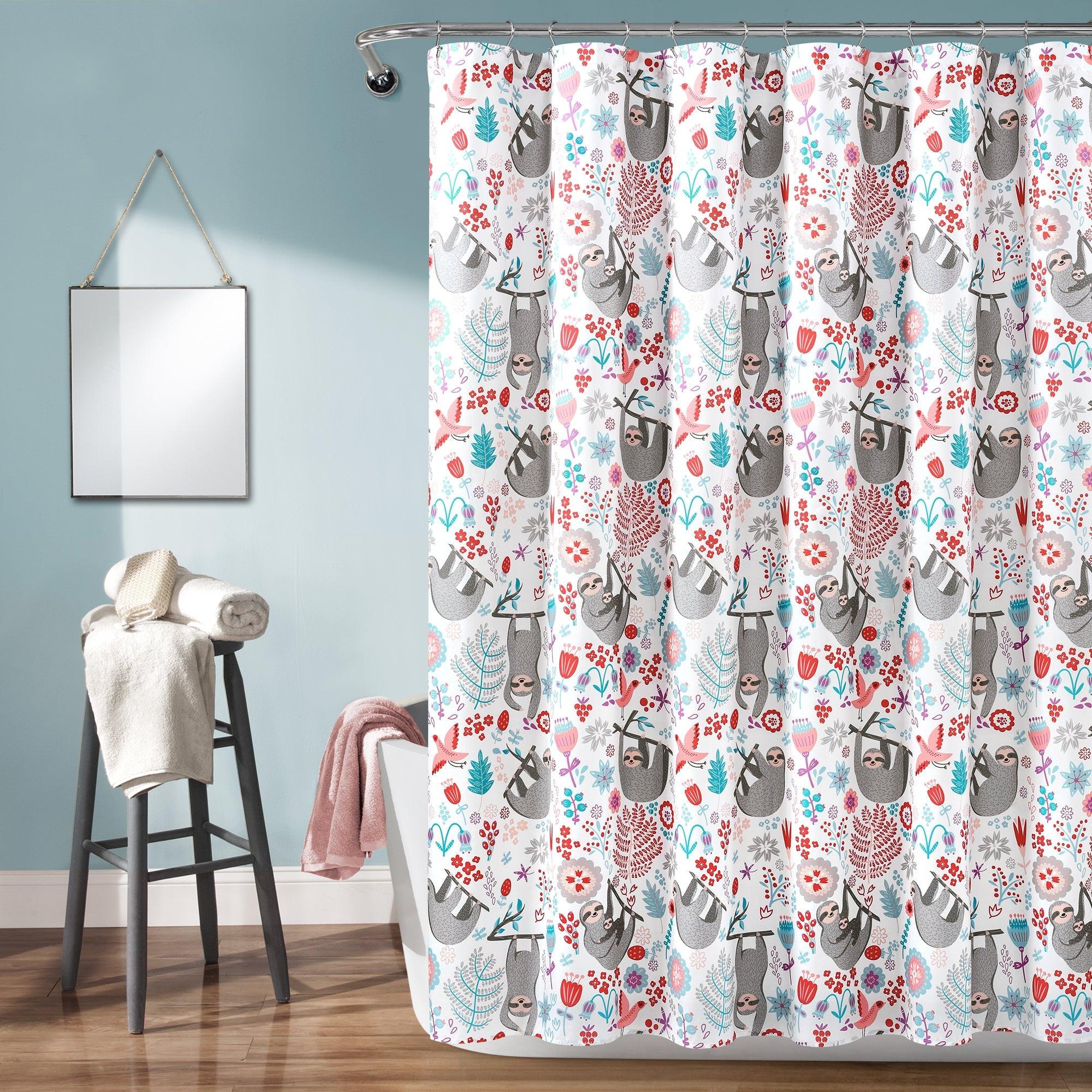 Hygge Sloth Shower Curtain