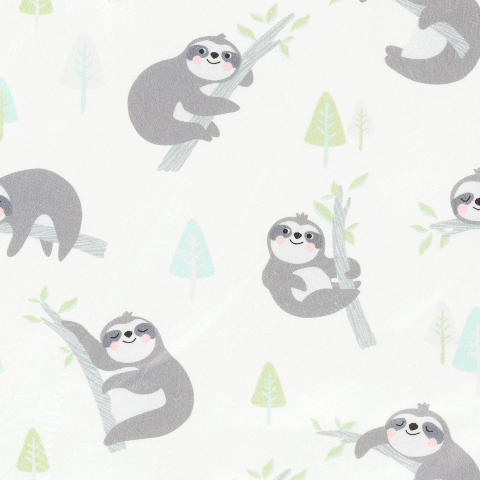 Hygge Sloth Soft & Plush Changing Pad Cover