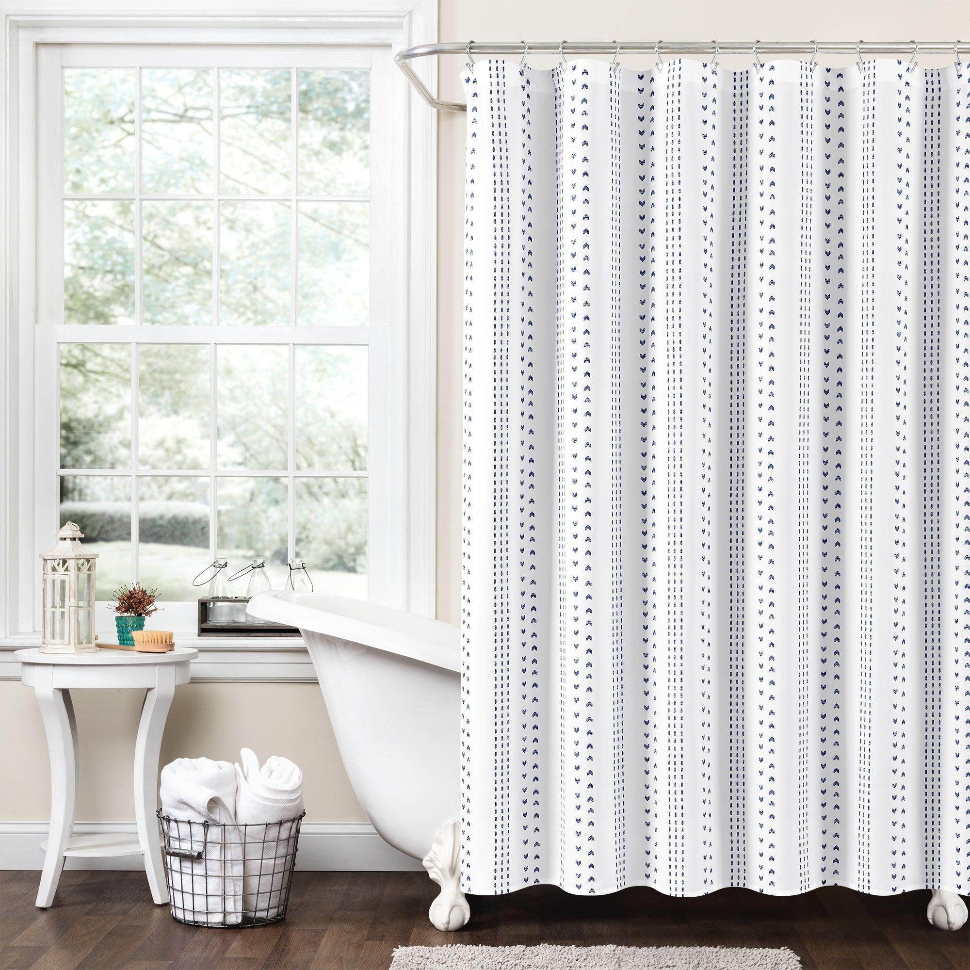 Hygge Stripe Shower Curtain