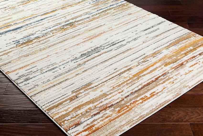 Ian Modern Burnt Orange Area Rug