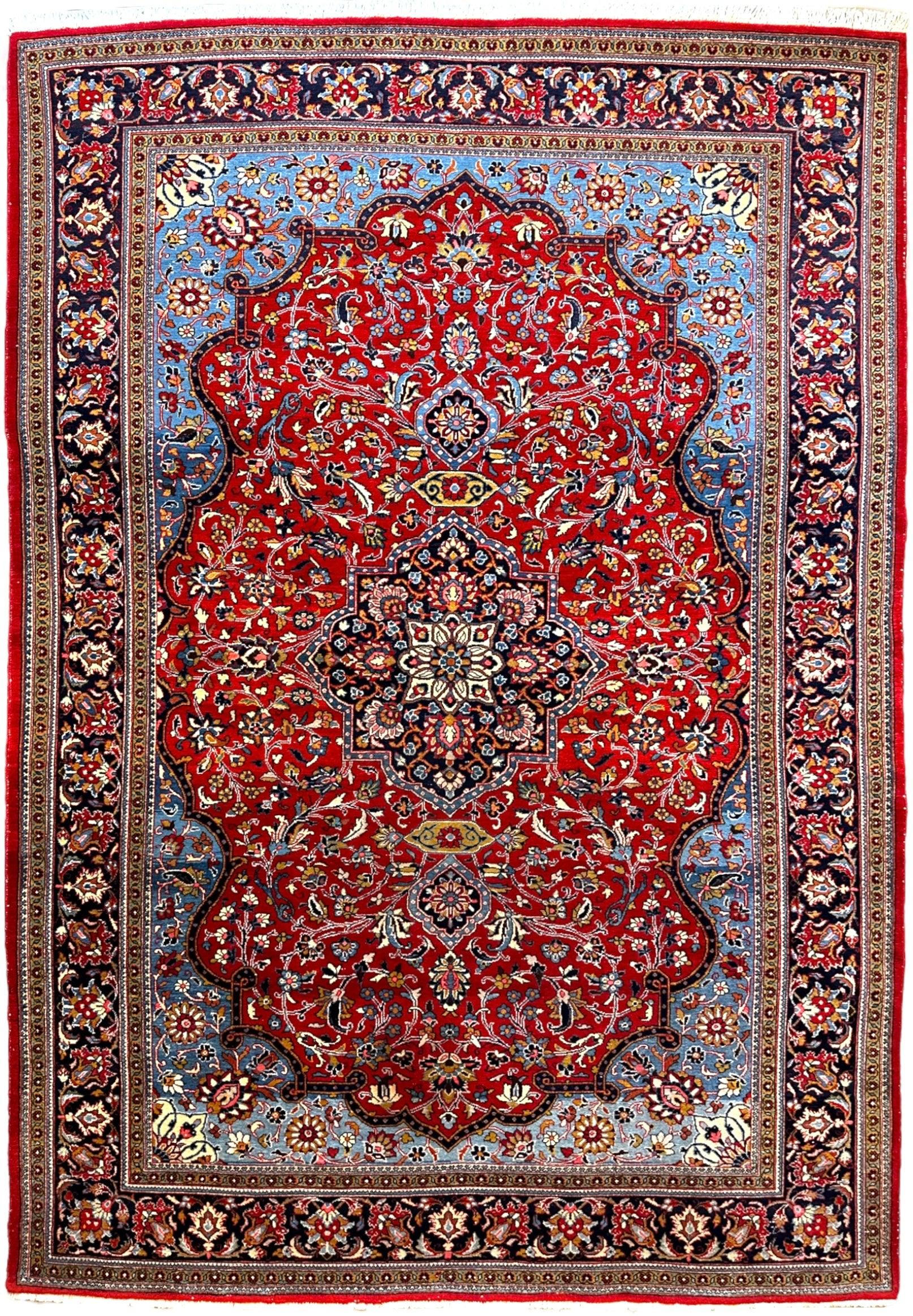 Incredible Persian Kashan Rug 7’2” x 10’2”