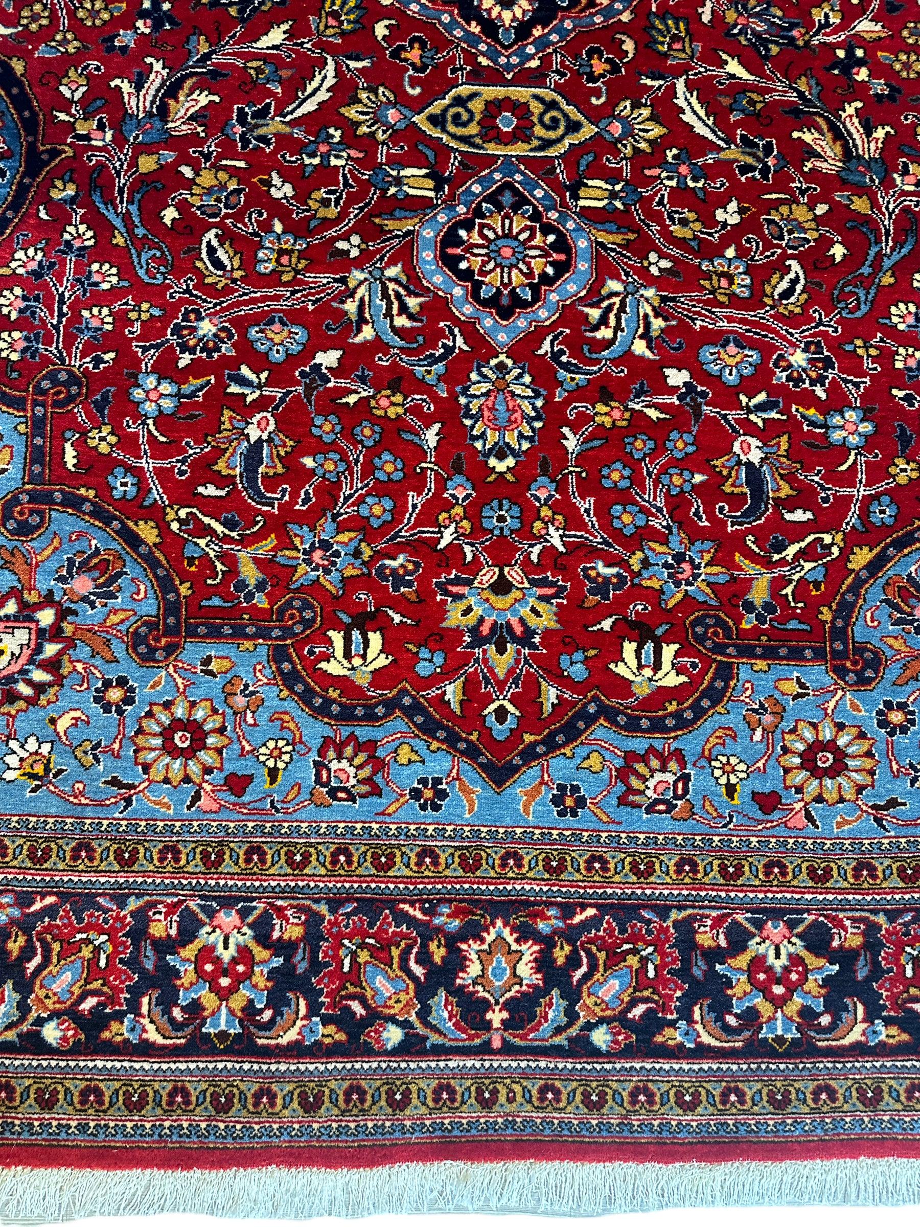 Incredible Persian Kashan Rug 7’2” x 10’2”