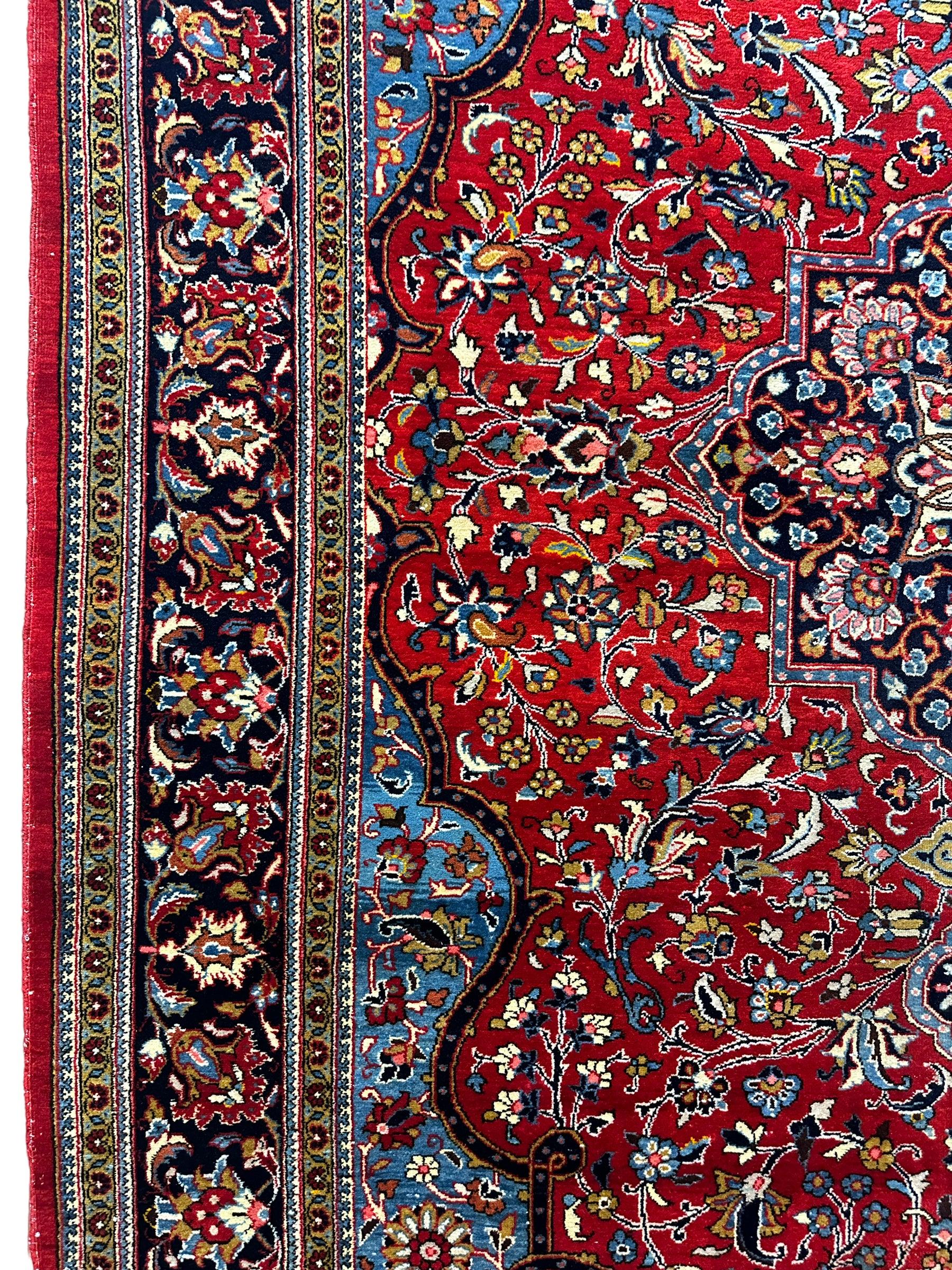 Incredible Persian Kashan Rug 7’2” x 10’2”