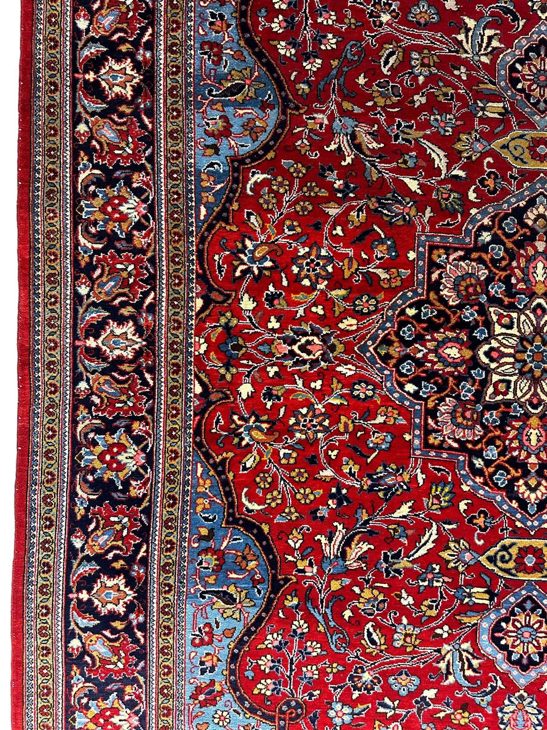 Incredible Persian Kashan Rug 7’2” x 10’2”