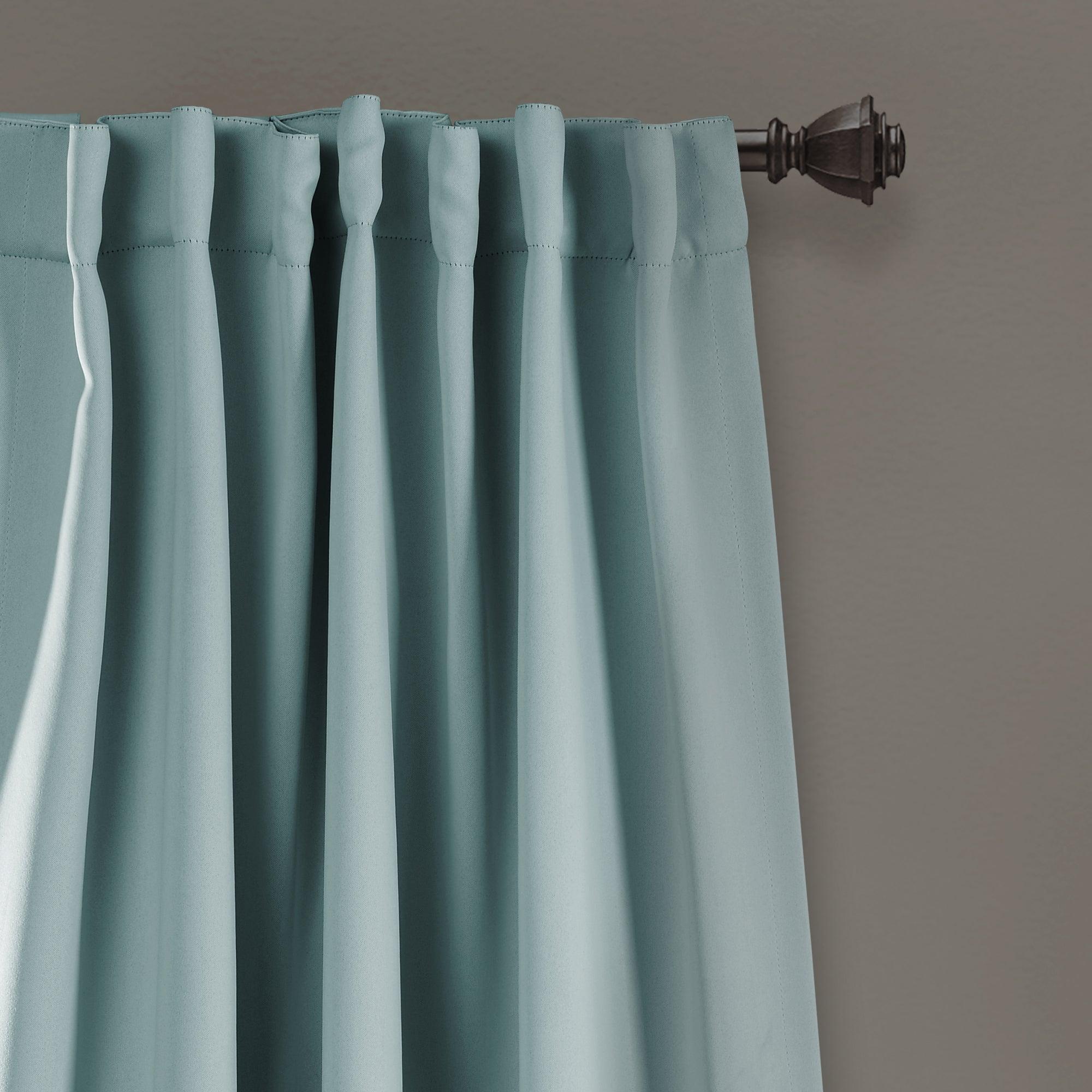 Insulated Back Tab Blackout Curtain Panel Set