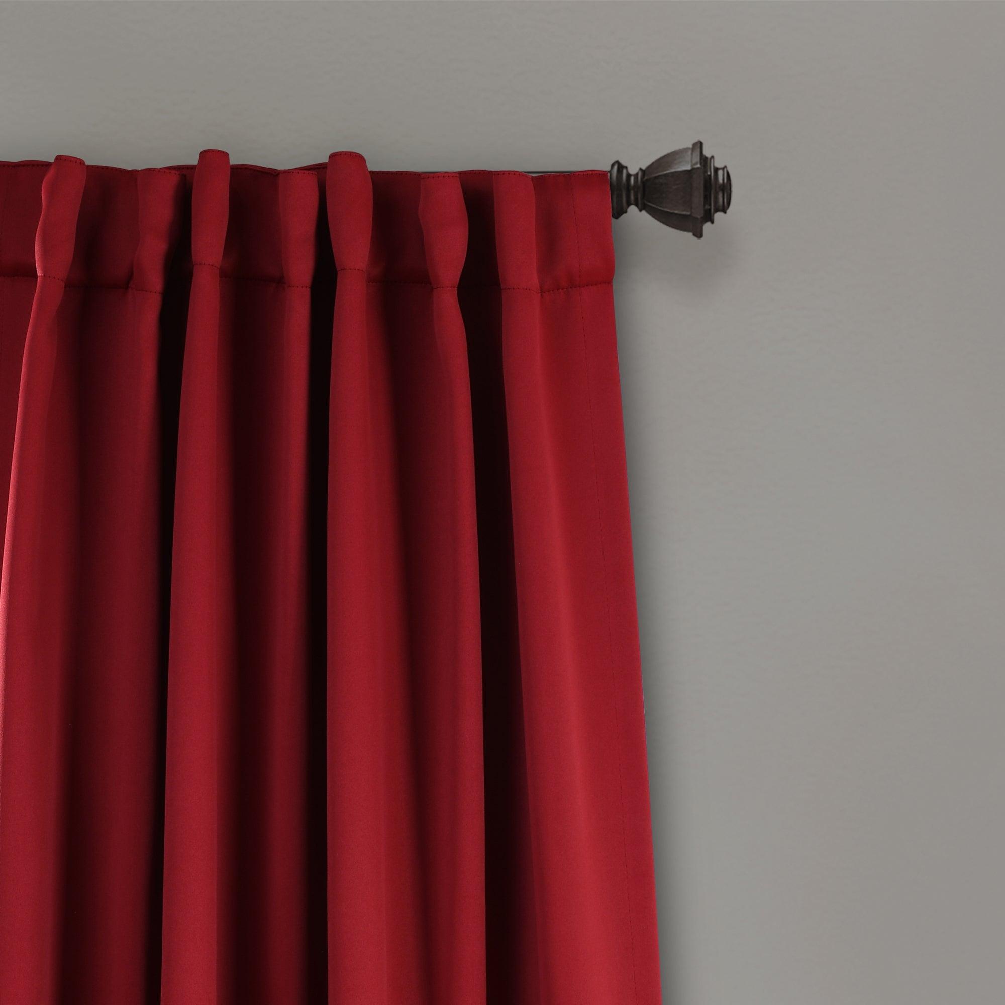 Insulated Back Tab Blackout Curtain Panel Set