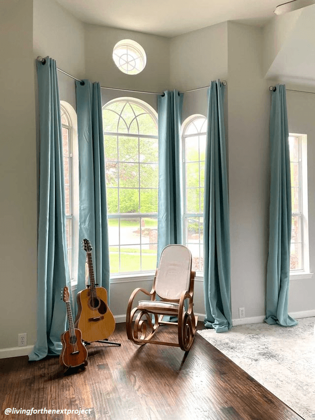 Insulated Grommet Blackout Window Curtain Panel Set