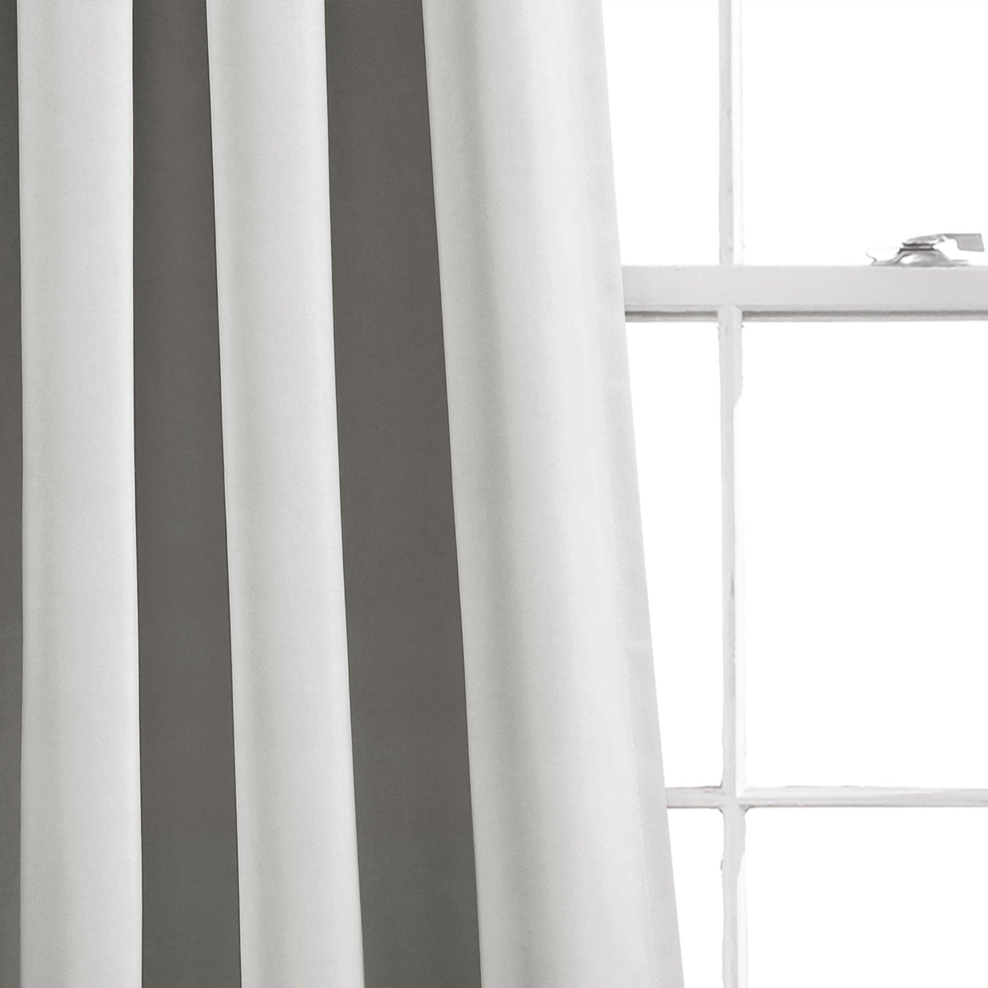 Insulated Rod Pocket Blackout Curtain Panel Set