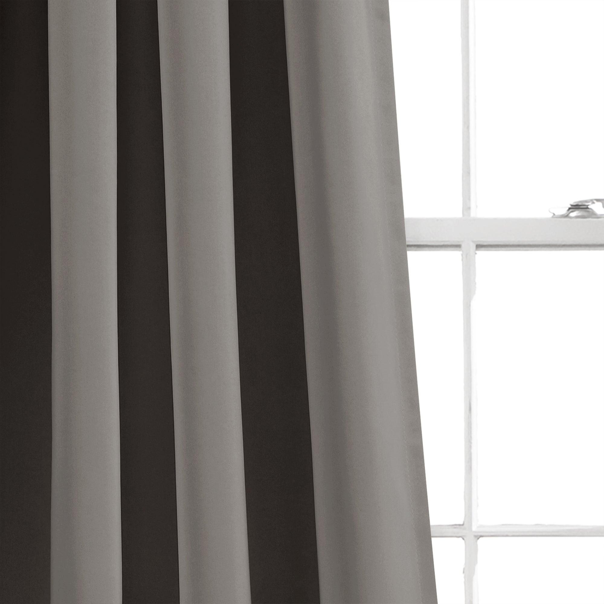 Insulated Rod Pocket Blackout Curtain Panel Set