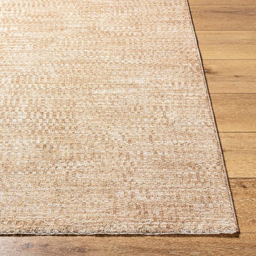 Jacara Traditional Medium Brown Area Rug