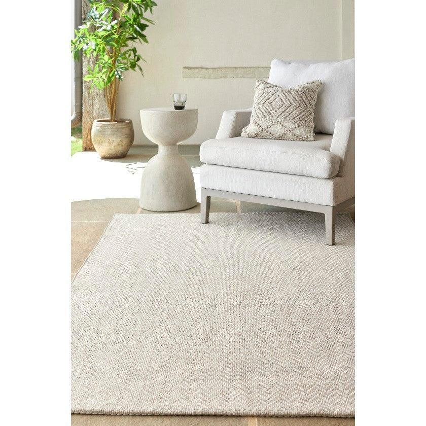 Jade Solid and Border Light Silver Area Rug