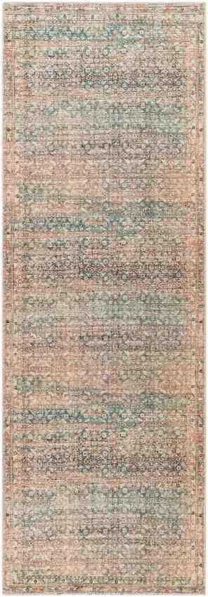 Jim Traditional Light Brown/Emerald Area Rug