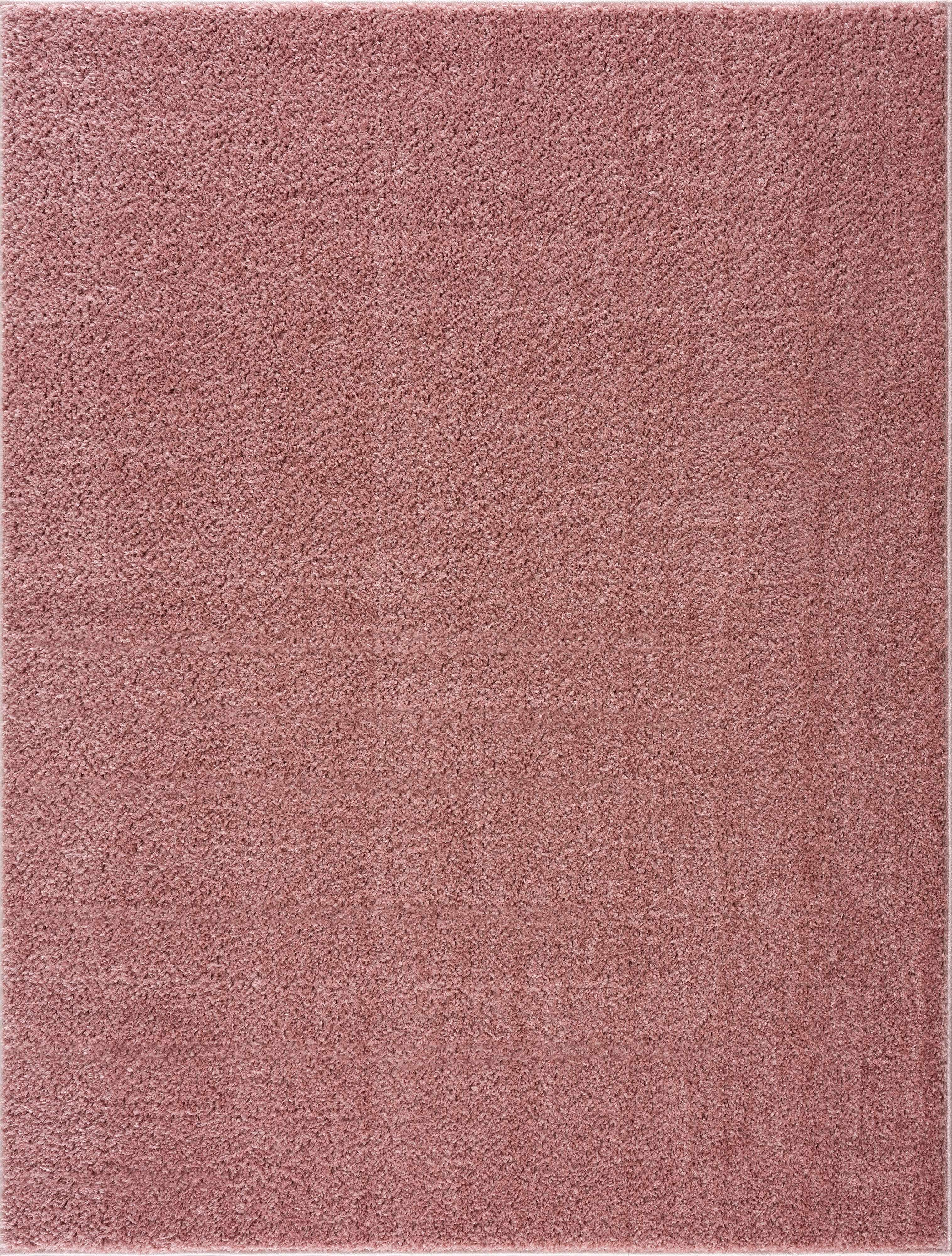 Judy Pink Washable Plush Rug