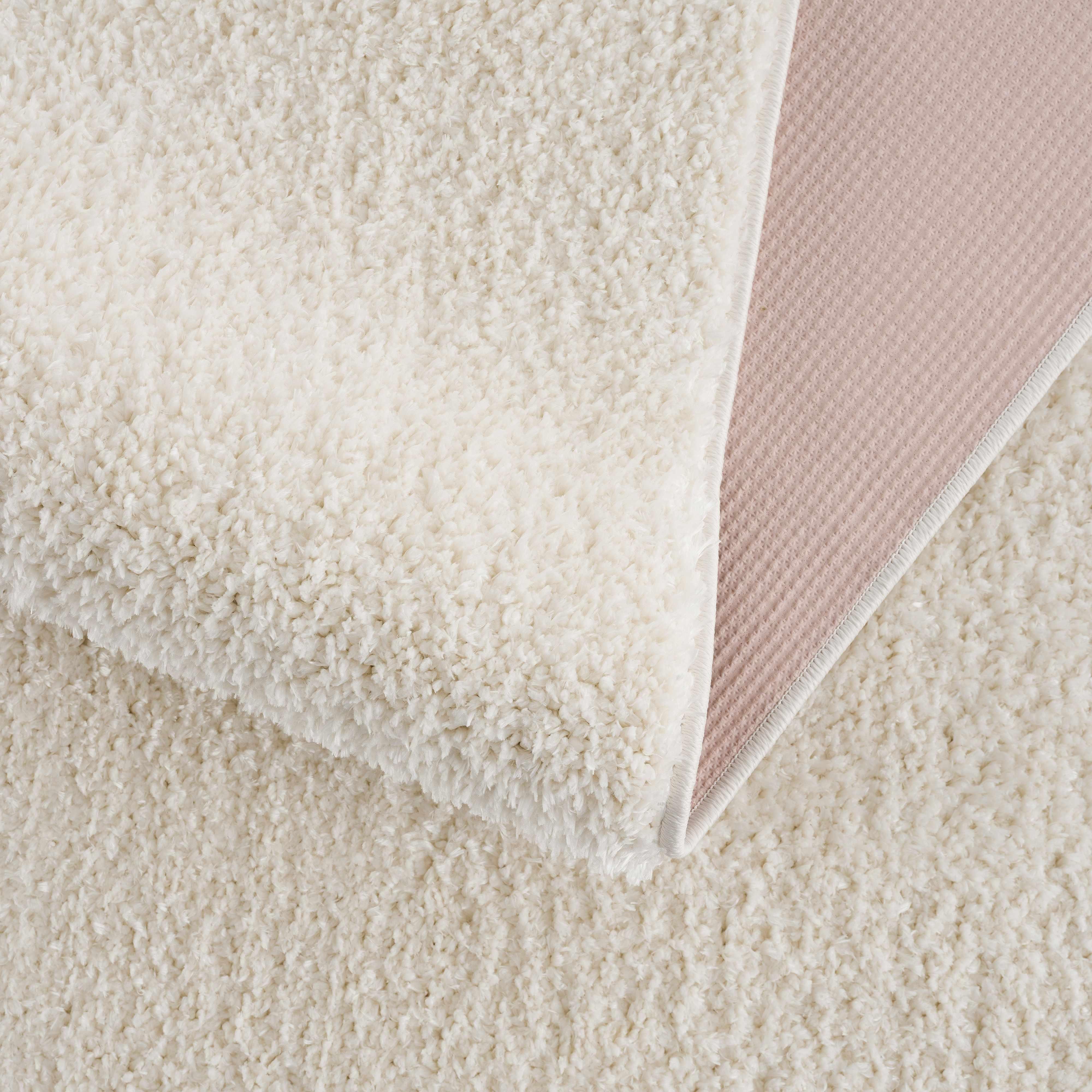 Judy Solid White Washable Rug