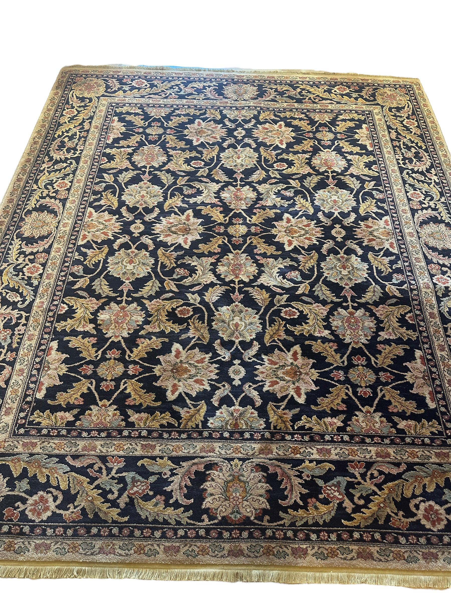 Karastan Antique Legends Agra - Black 2200 - 2001 Area Rug 8’8” x 10’