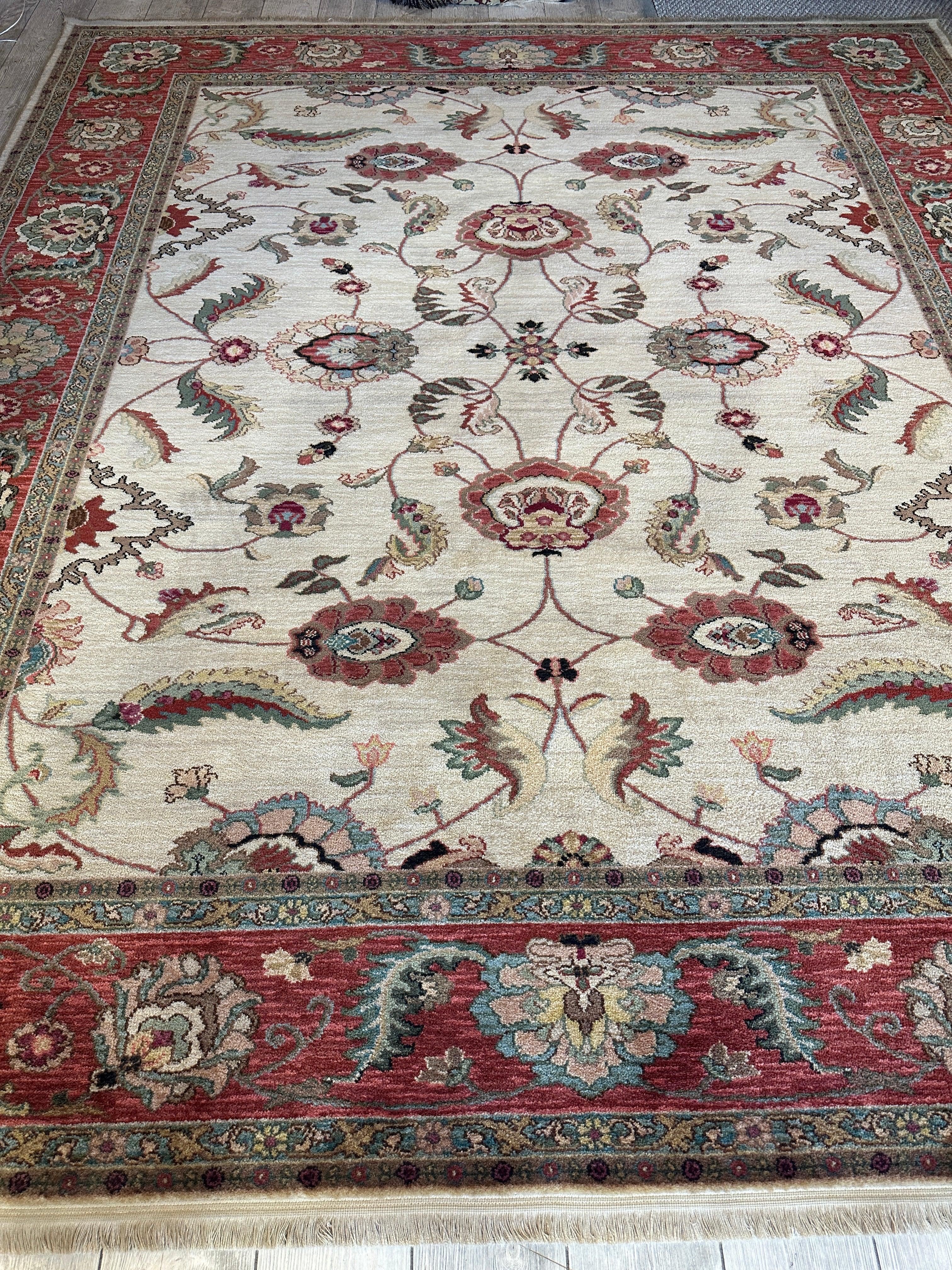 Karastan Ashara Agra Ivory 549 - 15005 Area Rug 8’8” x 10’