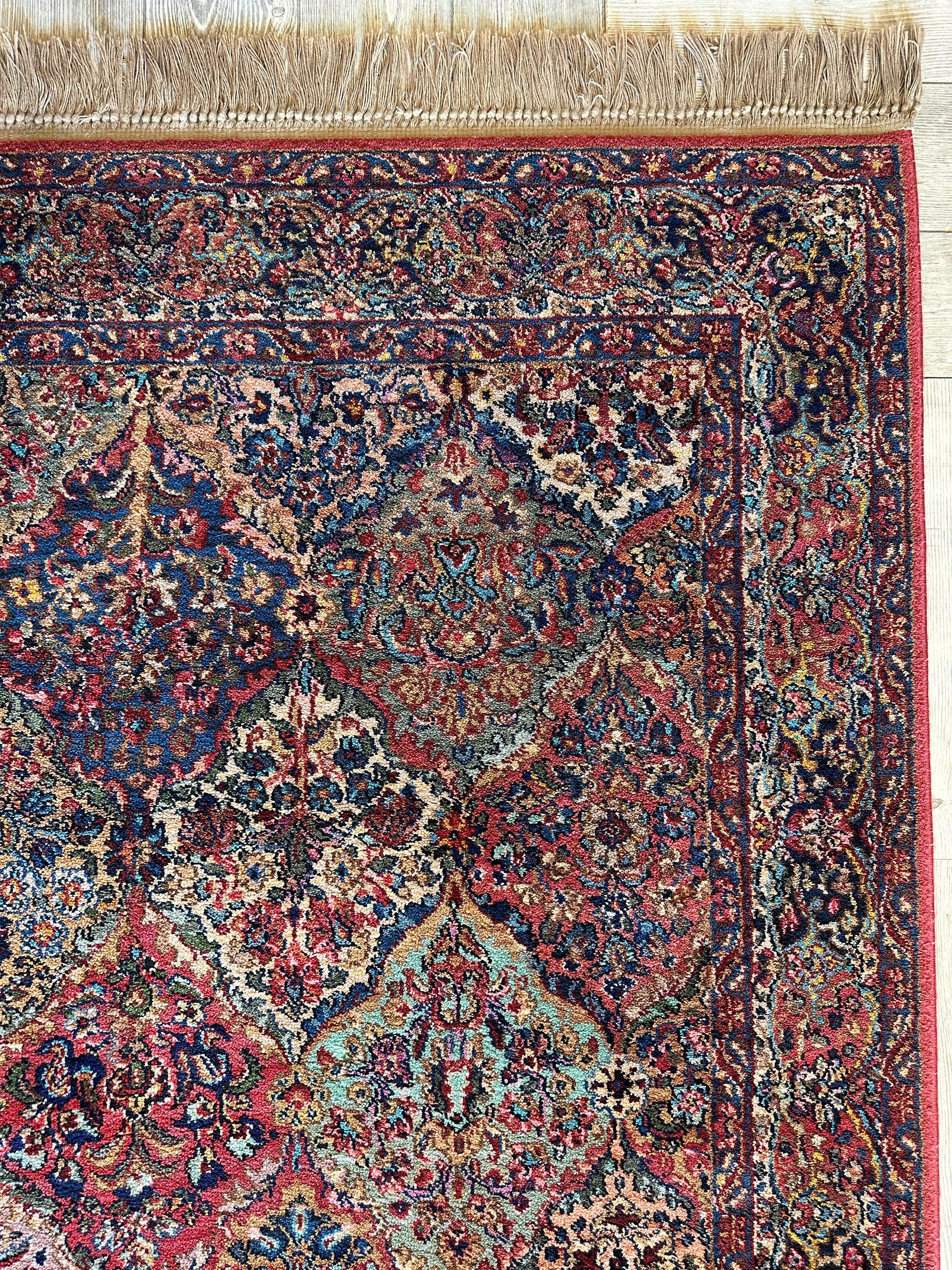 Karastan Panel Kirman Wool Rug Size: 5'9" x 9'